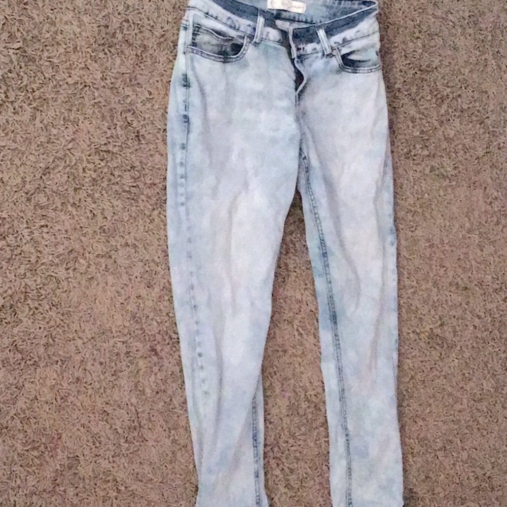 Size 4 faded jeans